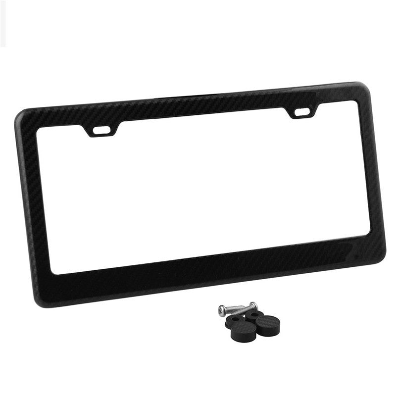 Carbon Fiber License Plate Frame (US).